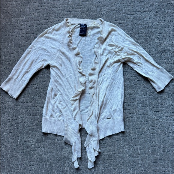 Point Zero cream cardigan size Small - Picture 1 of 4
